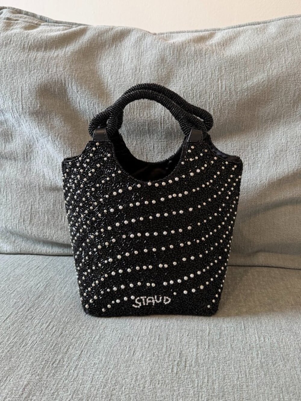 STAUD BEADED COTE BAG | COSMIC WAVE